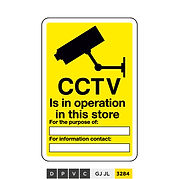CCTV is in operation in this store