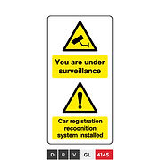 You are under surveillance, Car registration recognition system installed