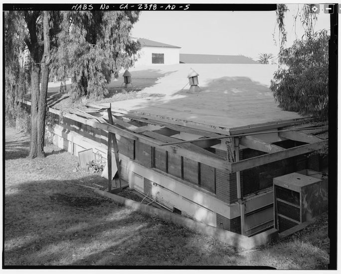 Hamilton NCO Club Historic Back Side Photo