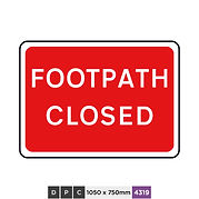 FOOTPATH CLOSED