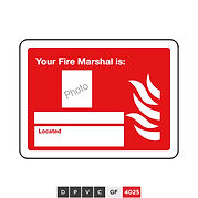 Your Fire Marshal is (insert photo and text)