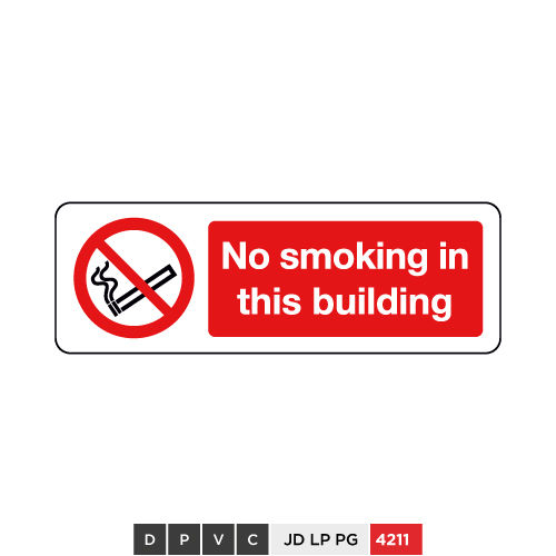 No smoking in this building
