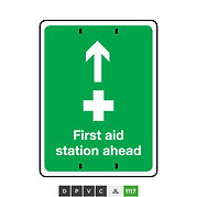 First Aid Station Ahead