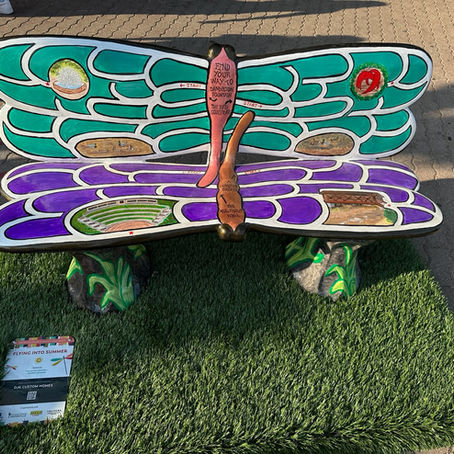 06-06-23: Find DJK's Summer Sculpture Bench in Downtown Naperville!