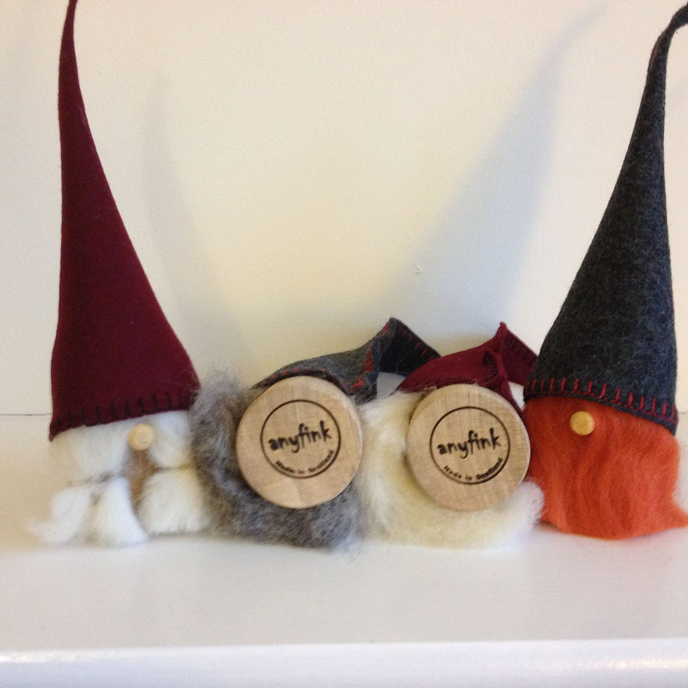 Thumbnail: Wooden Gnomes (Tomte, Nisse, Gonk)