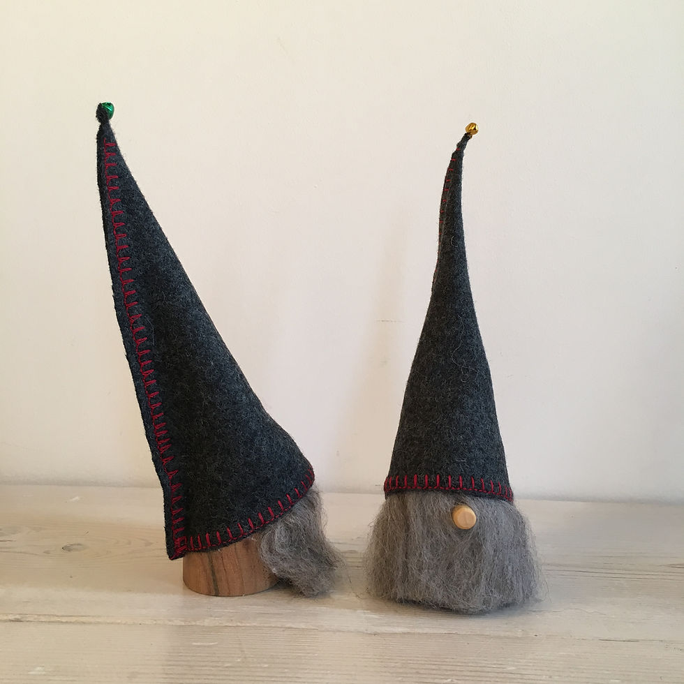 Thumbnail: Wooden Gnomes (Tomte, Nisse, Gonk)