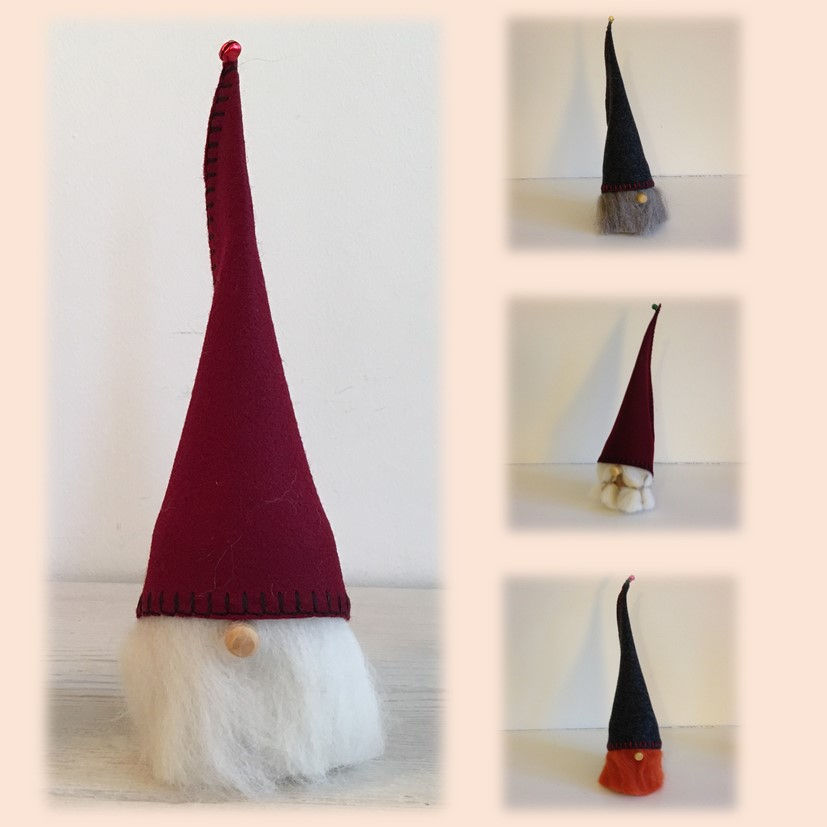 Thumbnail: Wooden Gnomes (Tomte, Nisse, Gonk)