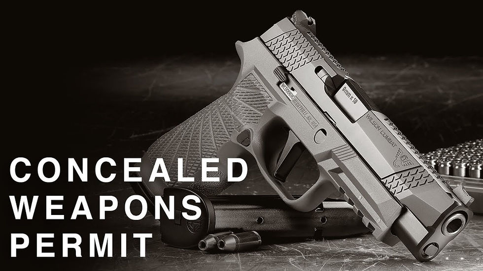 Concealed Handgun Permit