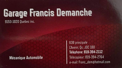 Garage Francis Demanche (partenaires)