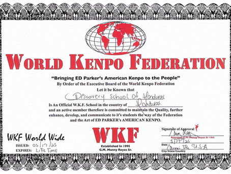Discovery School Joins World Karate Kenpo and Shines at Pan-American Tournament