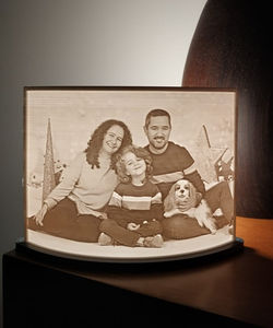 Candeeiro Lithophane
