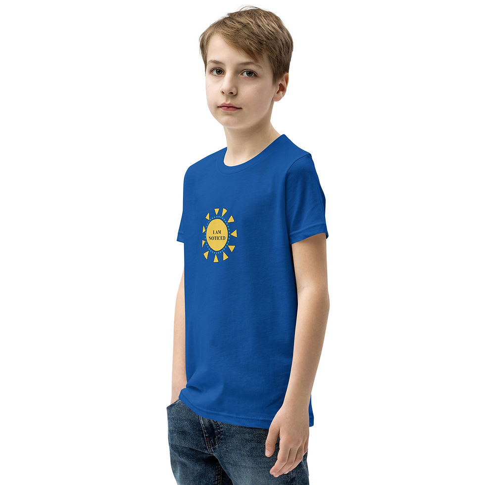 Thumbnail: I AM Noticed Logo Short Sleeve T-Shirt: Youth