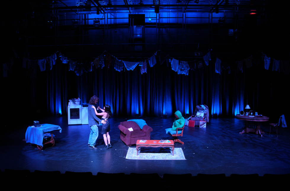 "Clean" dress rehearsal, photo by Reilly Wadsworth