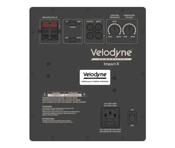Velodyne mod Impact X 15