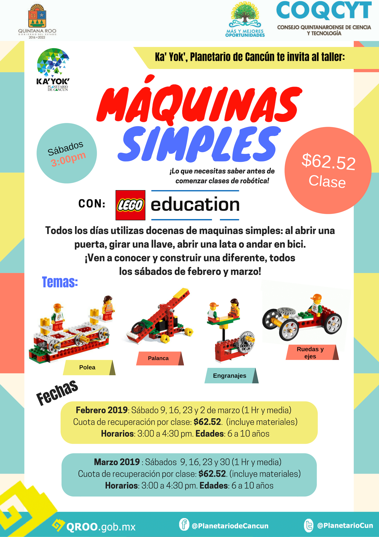 Taller de: Máquinas Simples