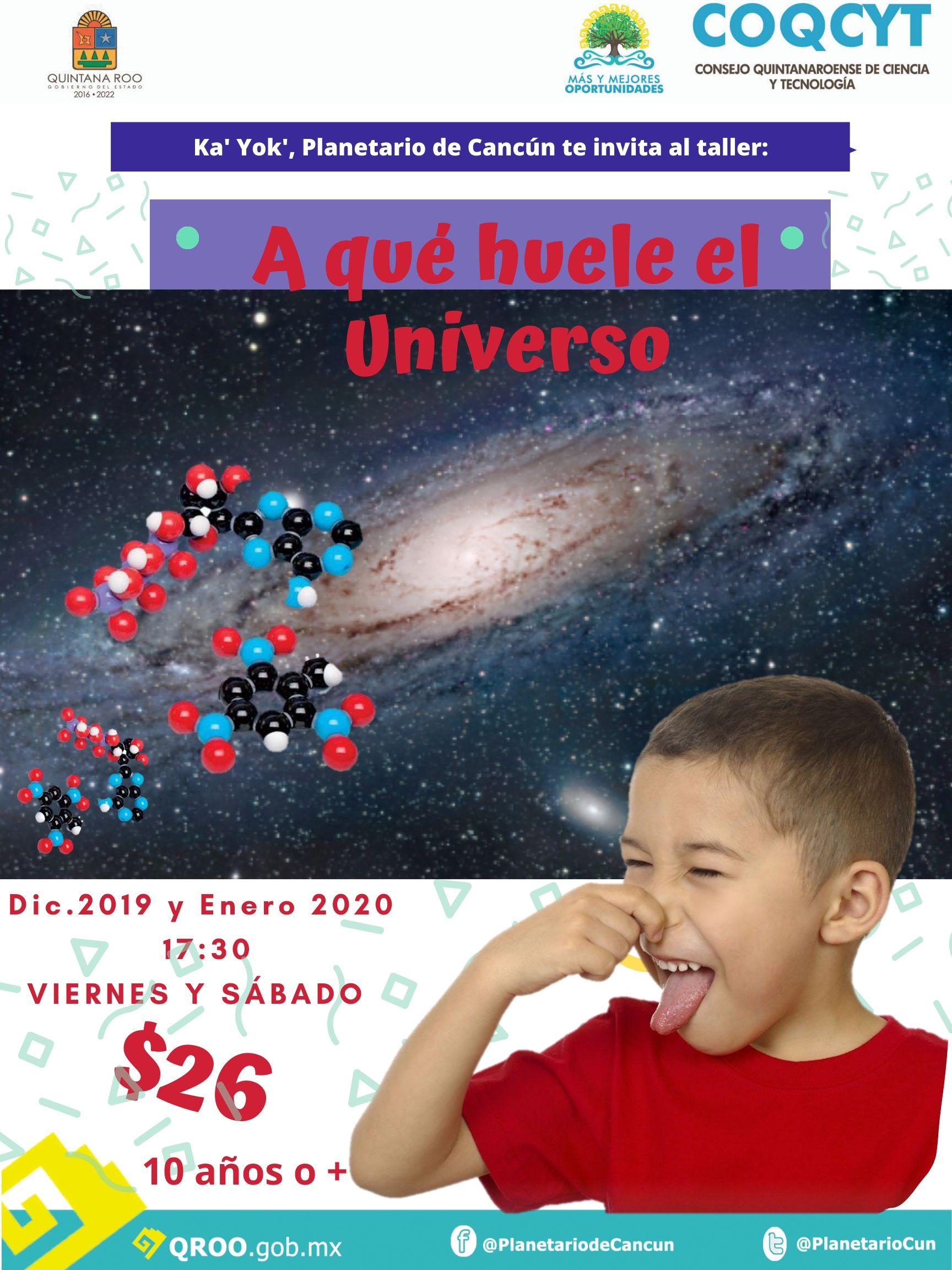 Taller: ¿A qué huele el Universo?