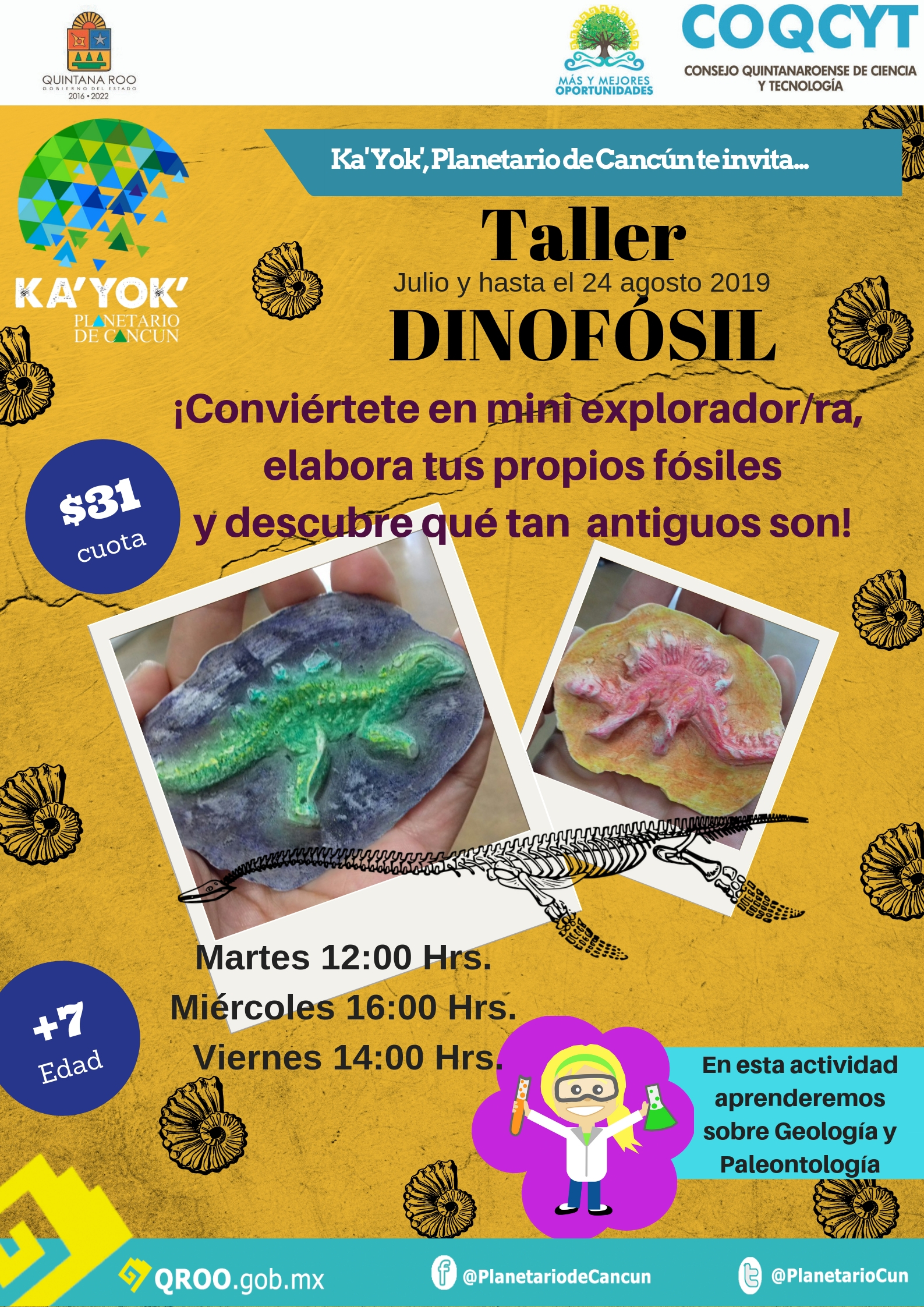 Taller: Dinofósil