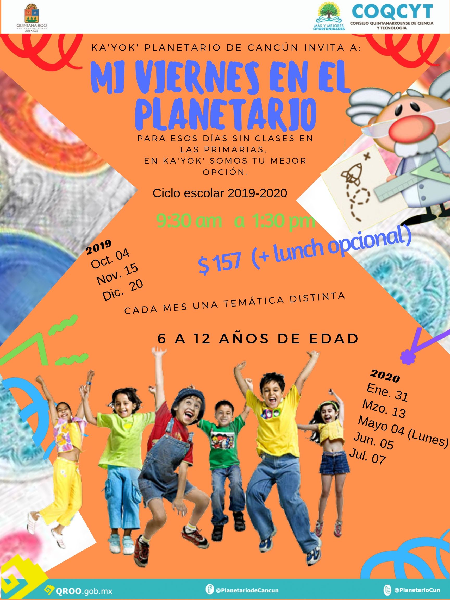 Viernes de Planetario 2019-2020