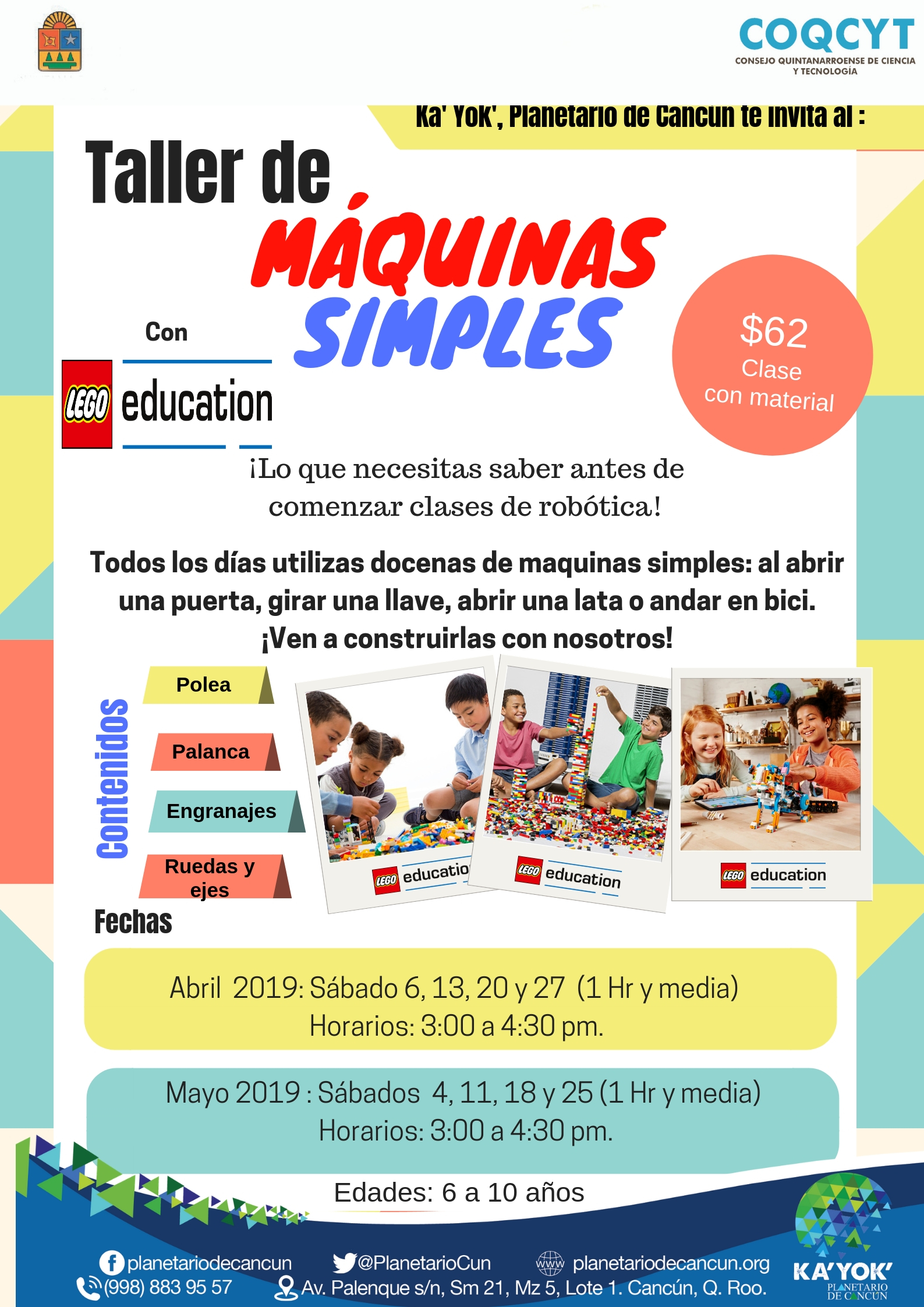 Máquinas Simples (Pre robótica)