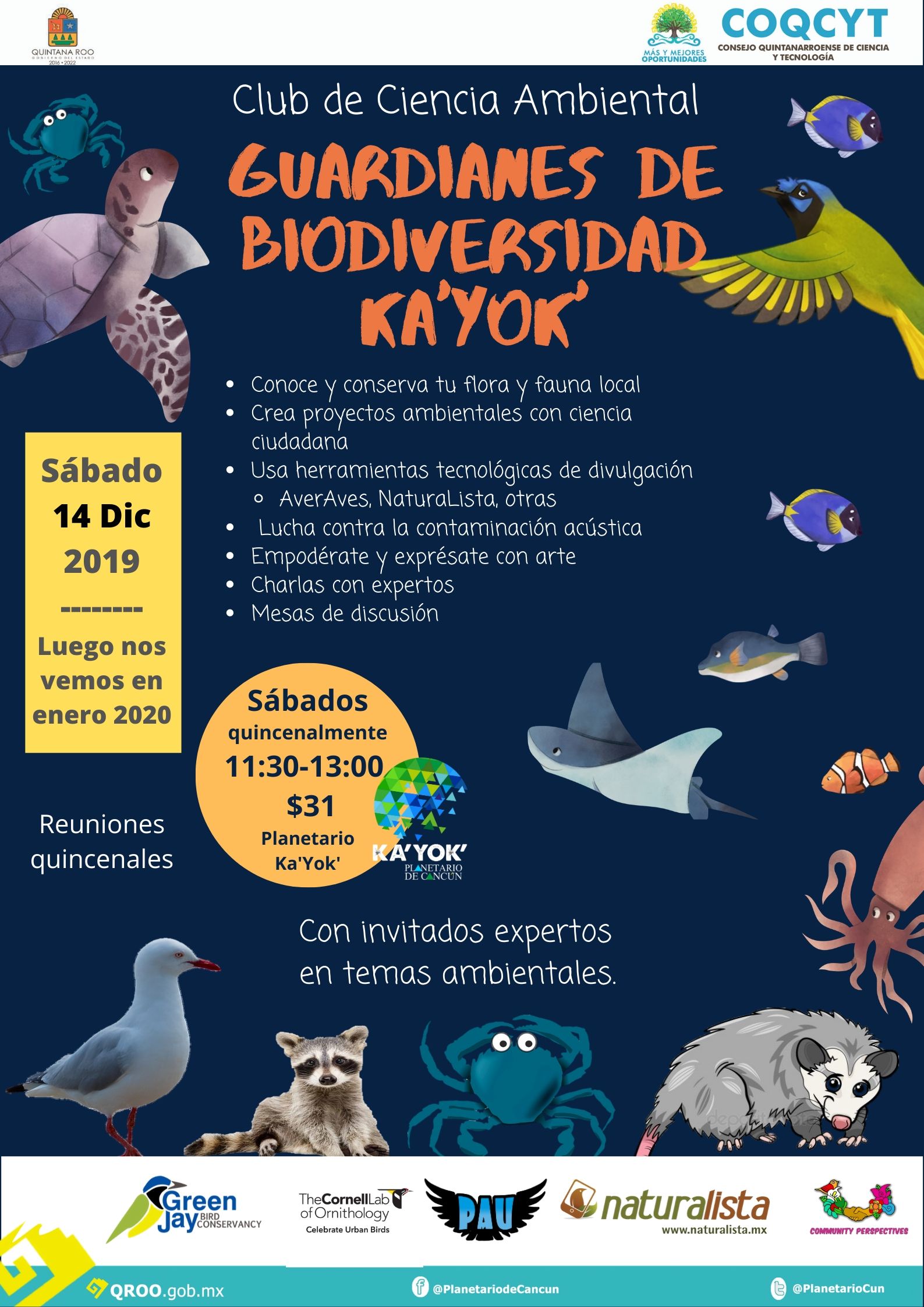 Guardianes de la Biodiversidad 14Dic2019