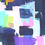 Thumbnail: Large Abstract Painting "Dramatic abstract" 30x40