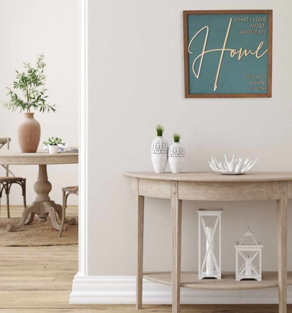 Home is who I share it with