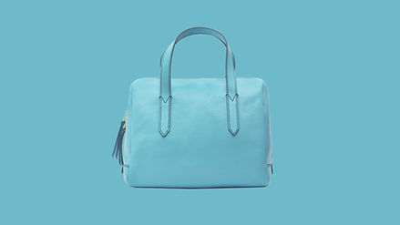 blue purse