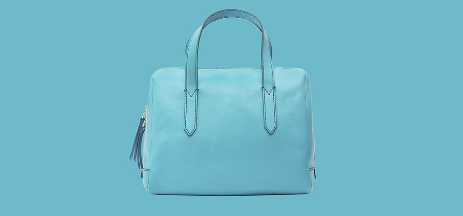 blue purse