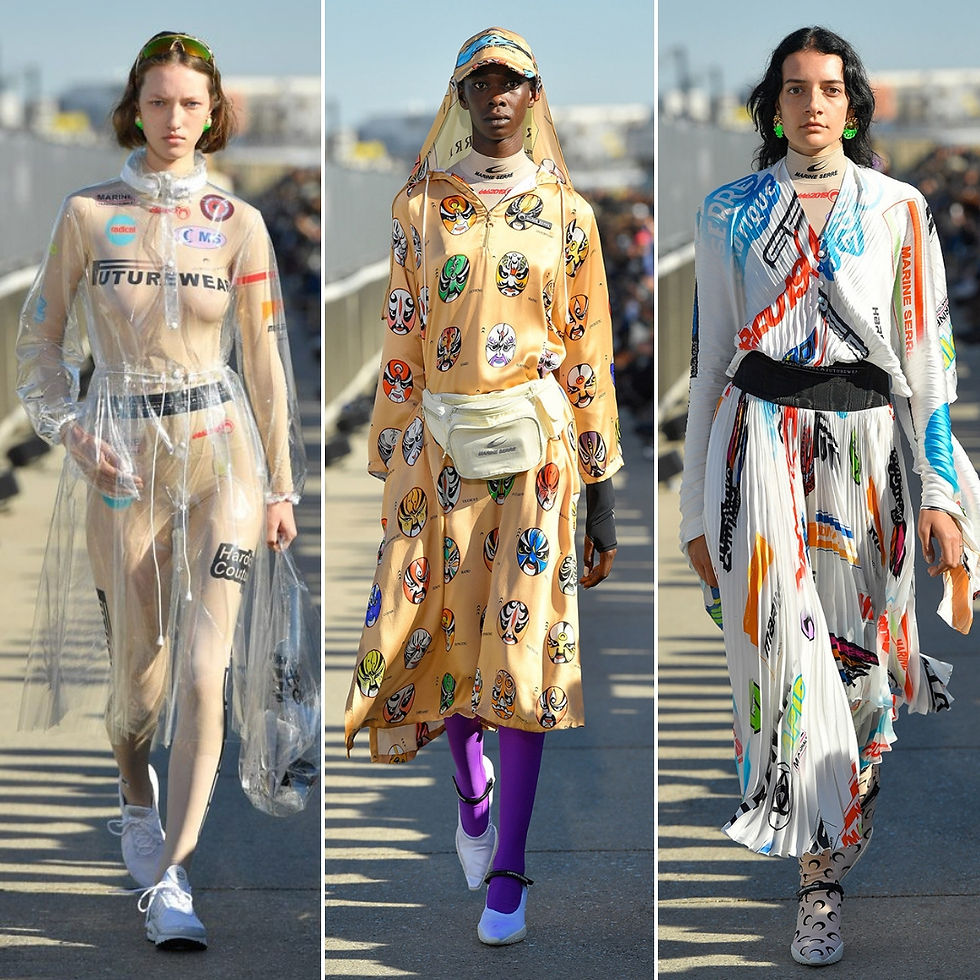 Marine Serre SS19 - courtesy of Vogue