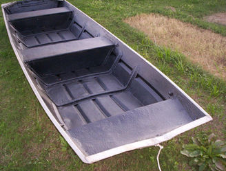 Charles Robertson, Arkansas Aluminum Boat Vortexed.jpeg