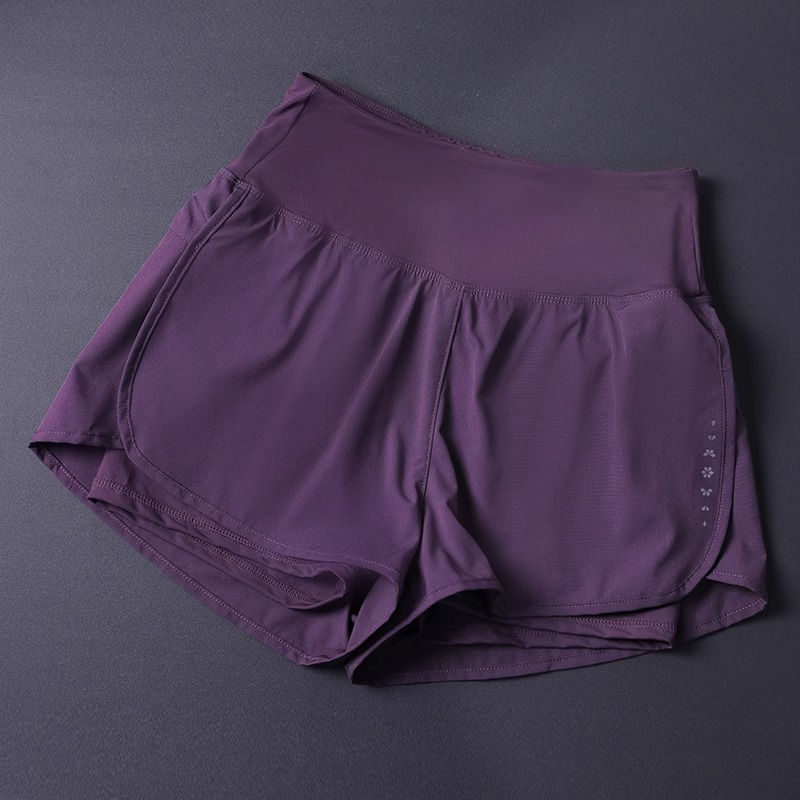 Thumbnail: Women's 2 in 1 Shorts with Pockets - Lightweight Breathable Loose Anti-Disclosur