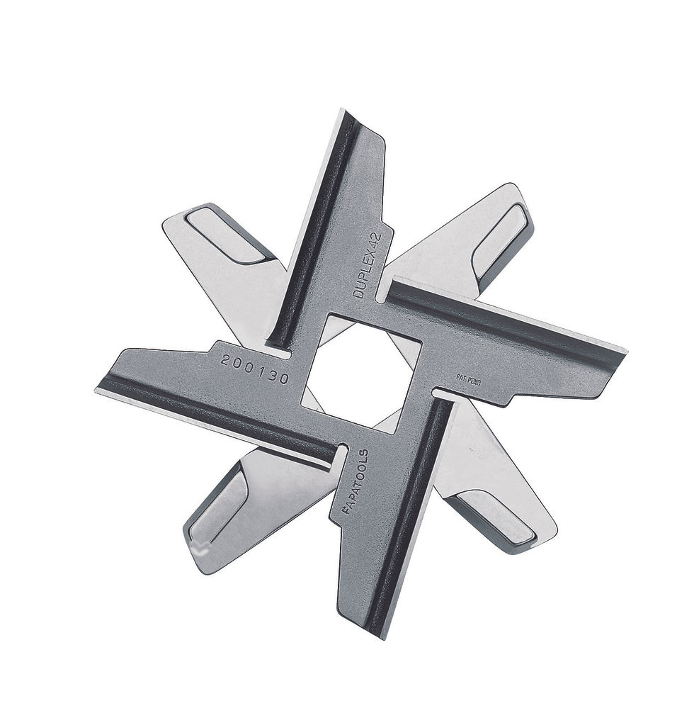 Miniatura: Coltello tritacarne duplex