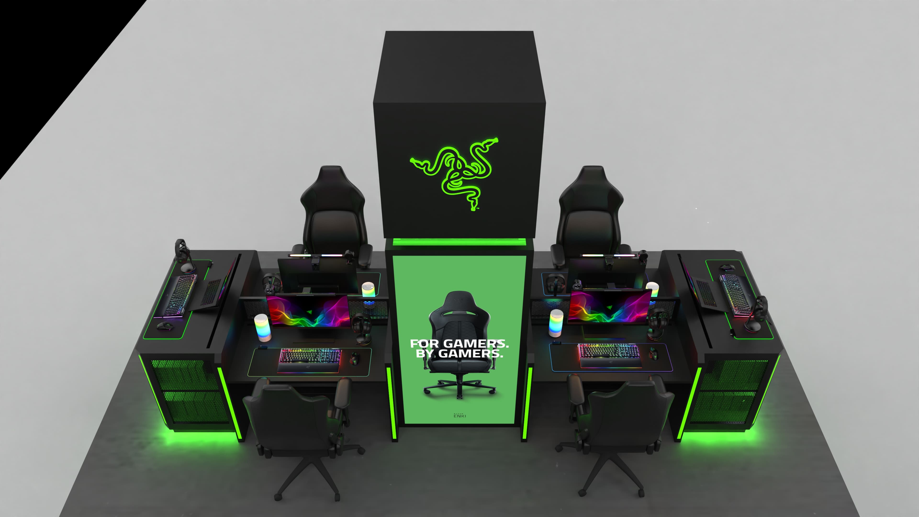 XPERION Hamburg Shop-In-Shop render