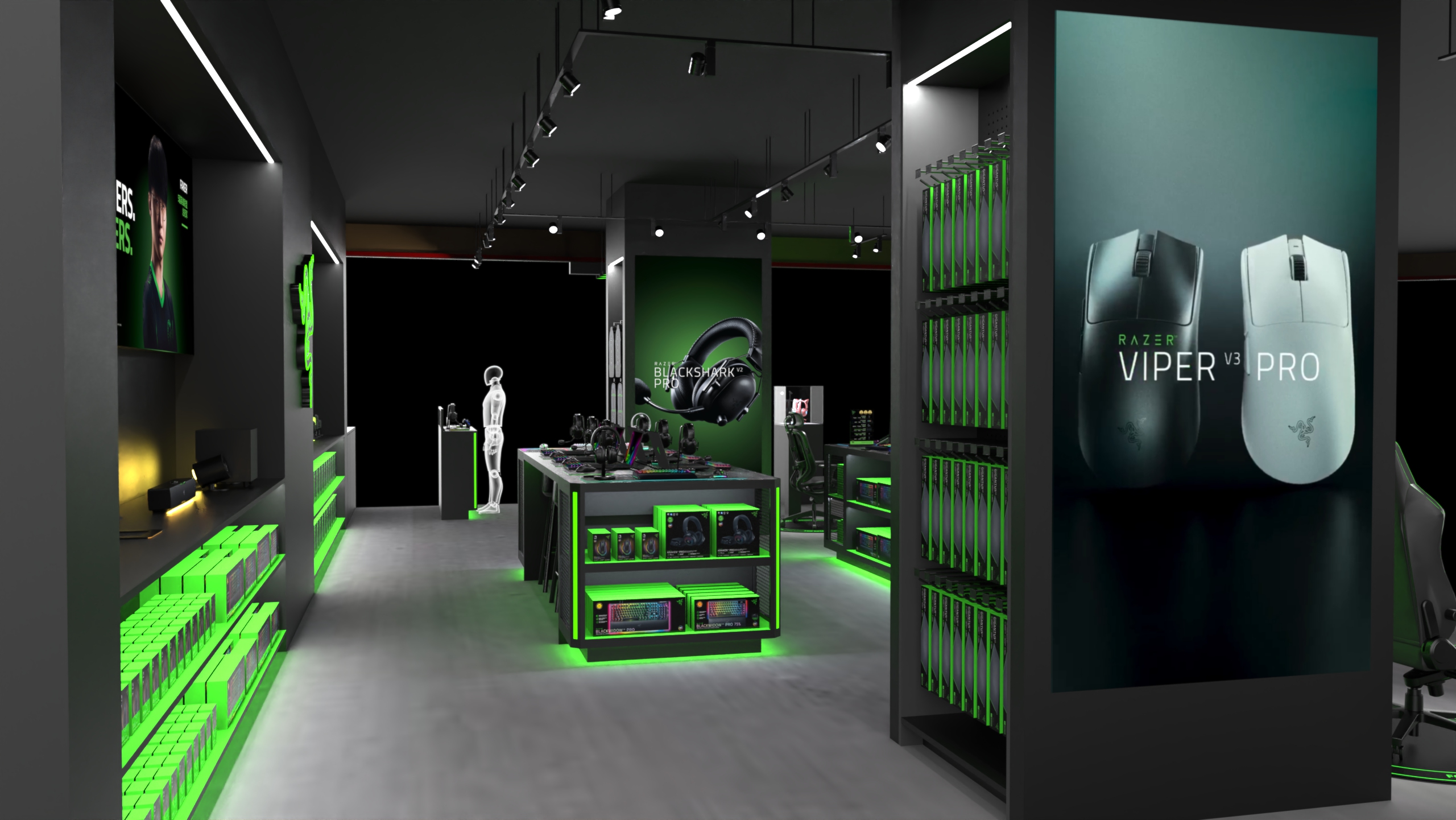 RazerStore Taiyuan render