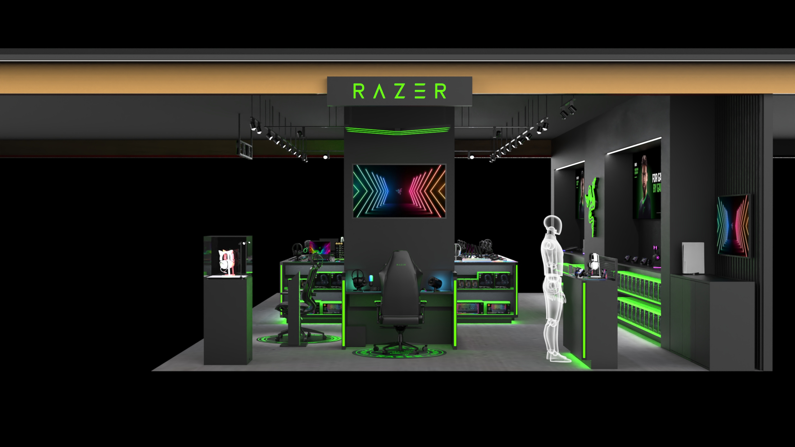 RazerStore Taiyuan render