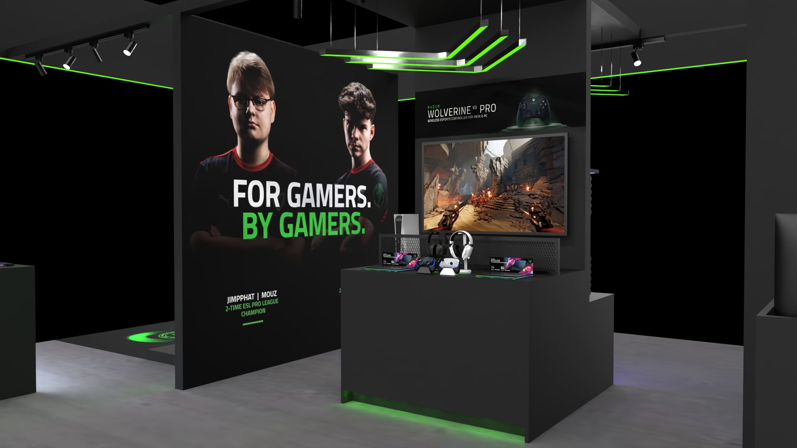 Taipei Game Show 2024 render
