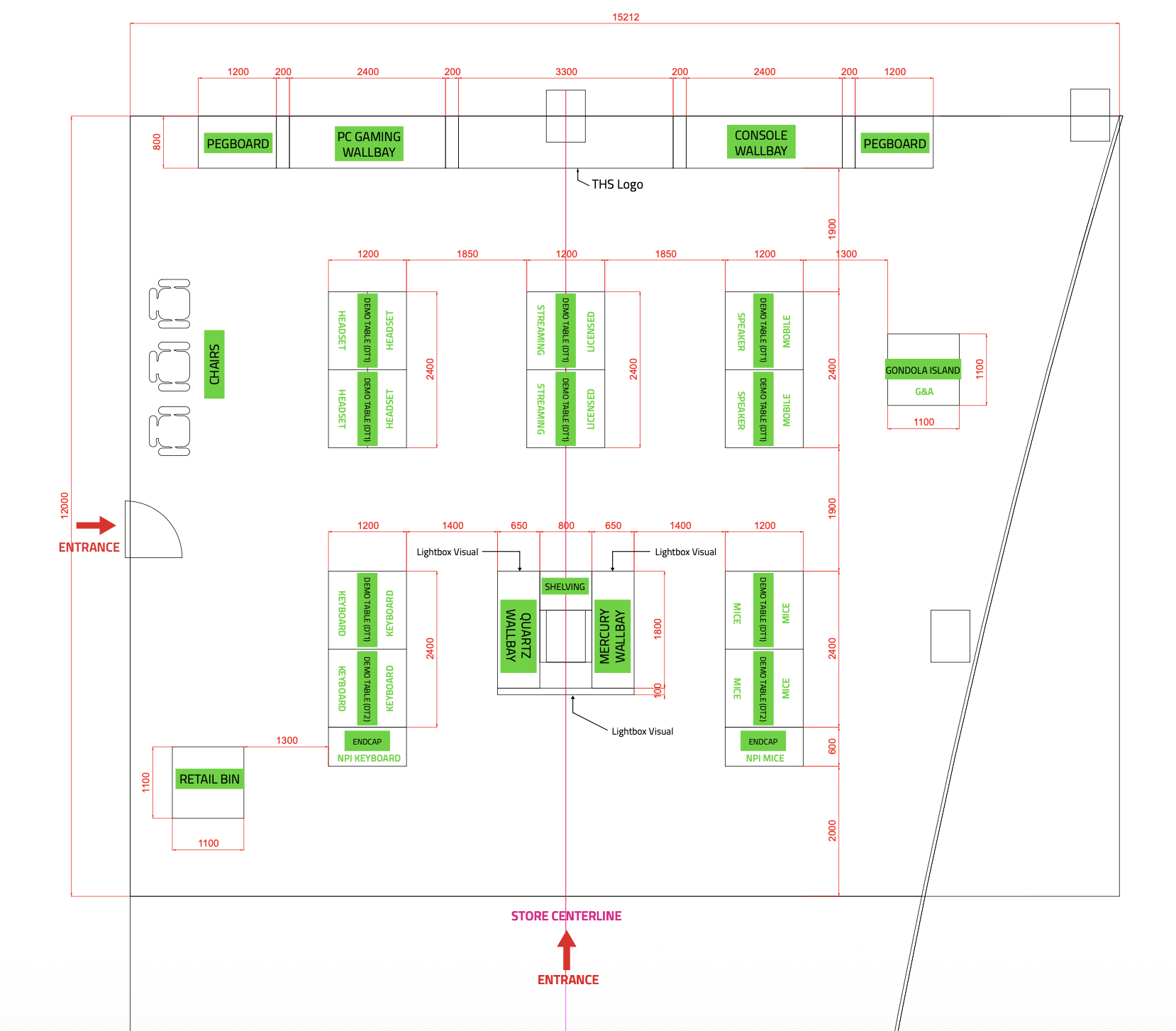 Mark One floorplan