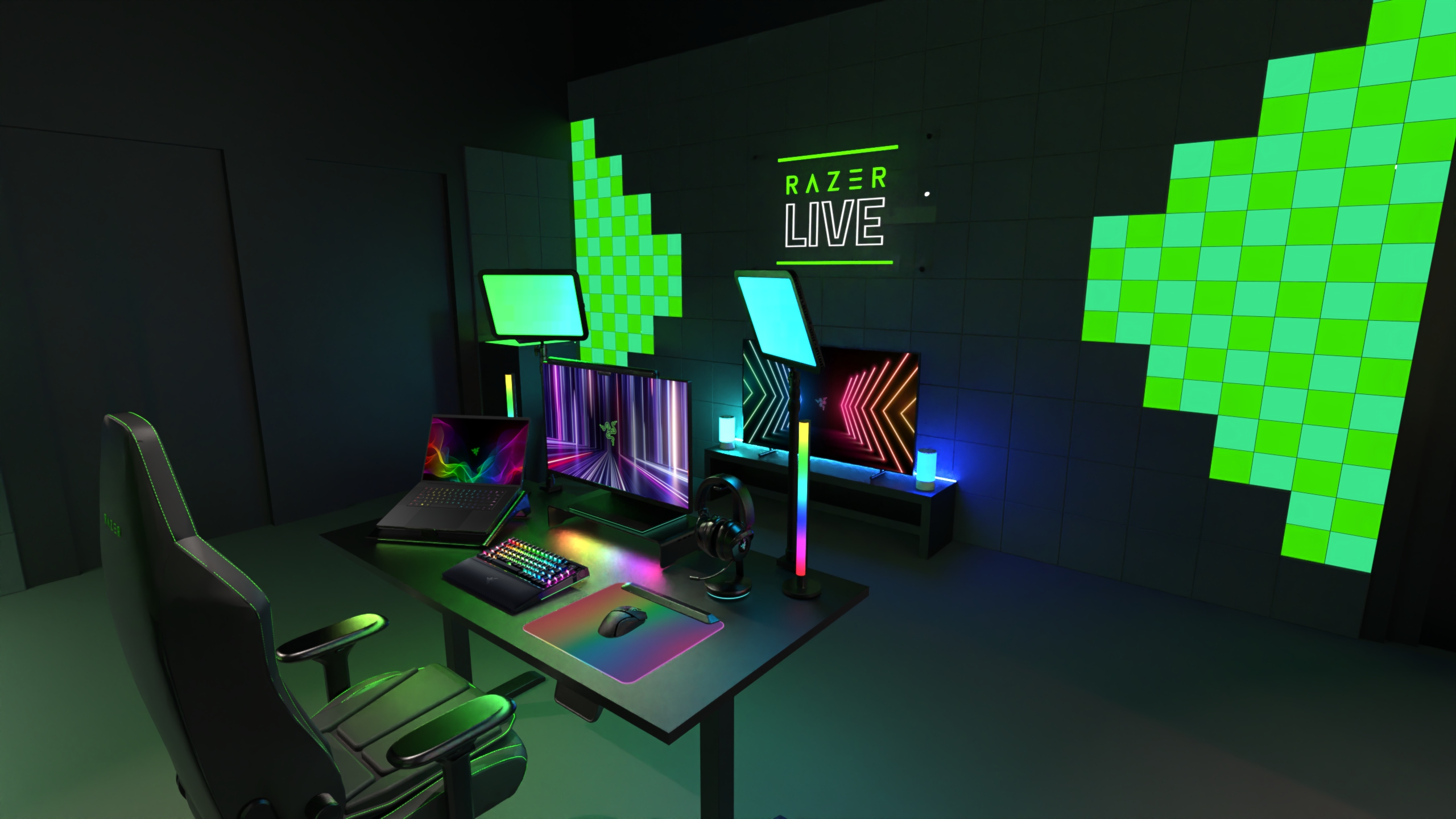Razer Live @ SEA HQ render