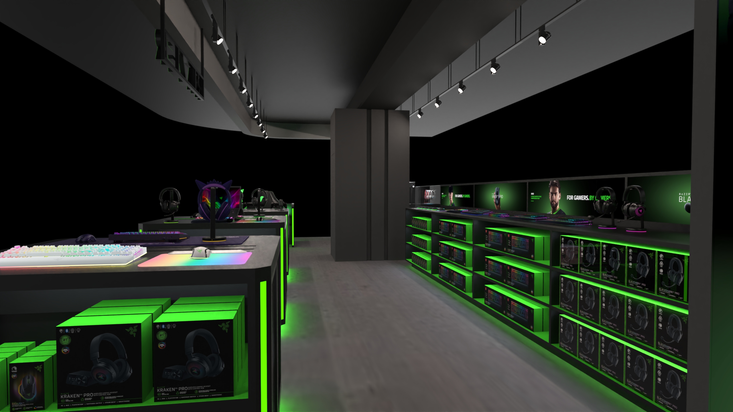 RazerStore Hefei render