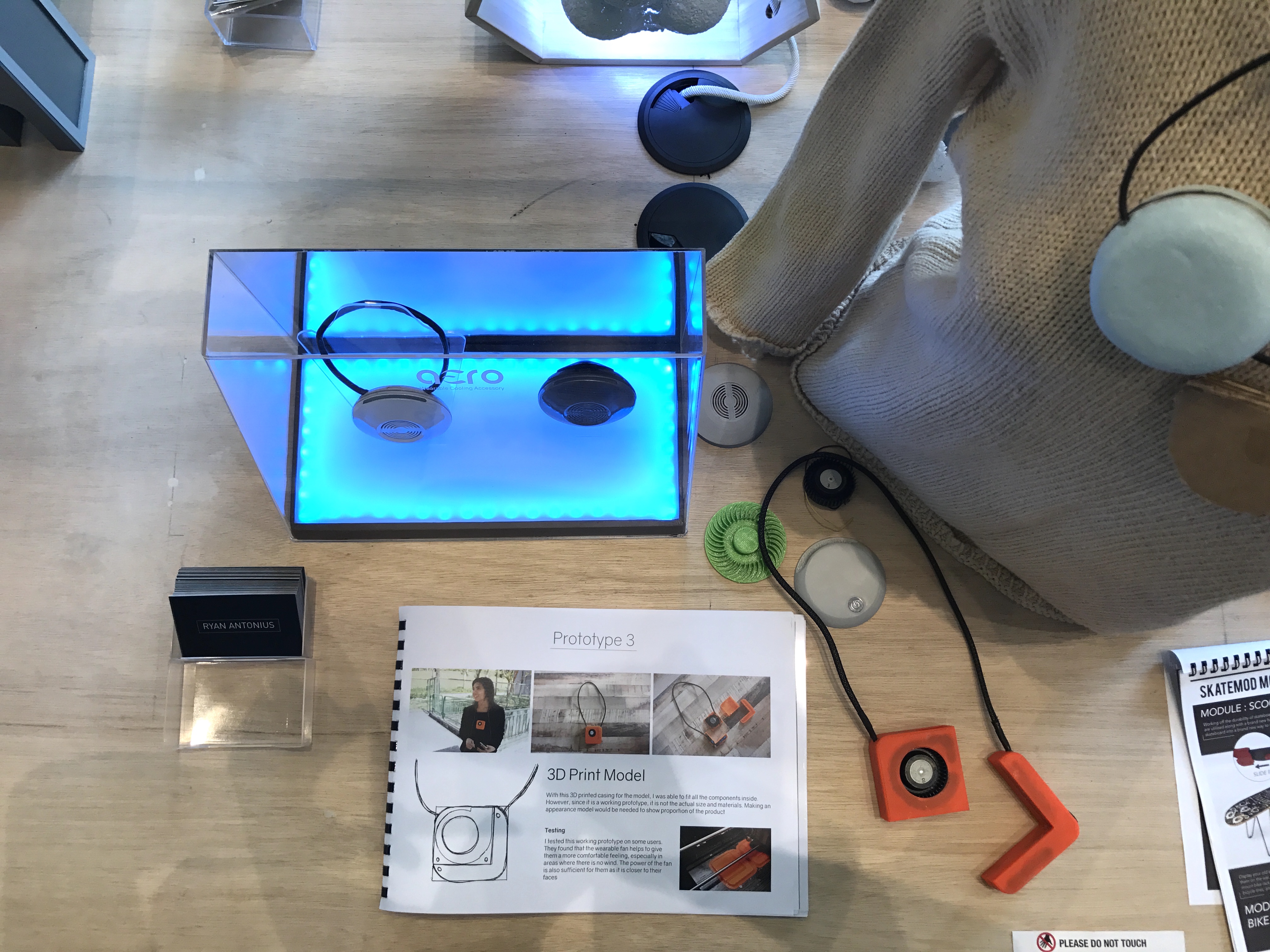 AERO orange functional prototype