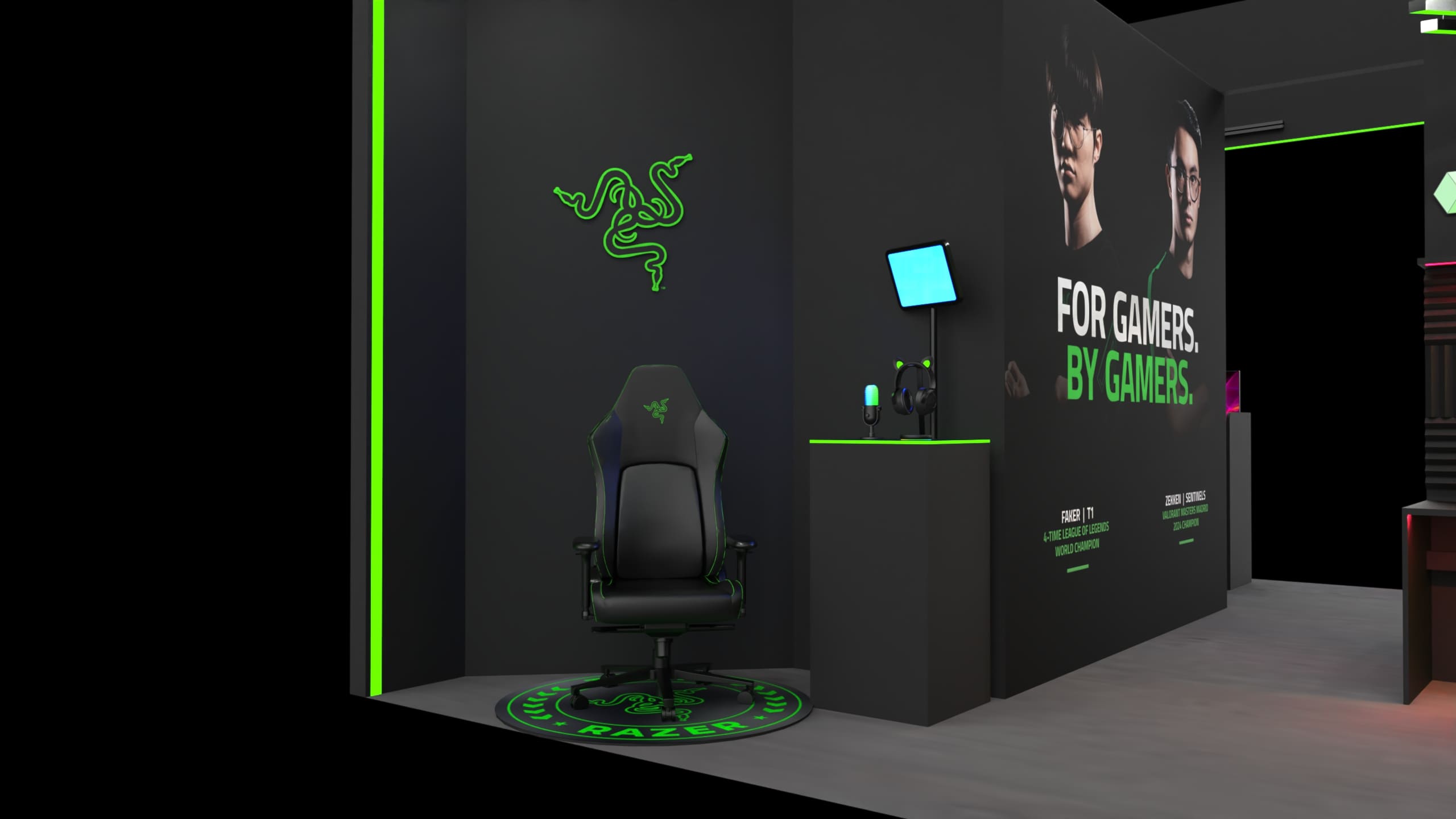 Taipei Game Show 2024 render