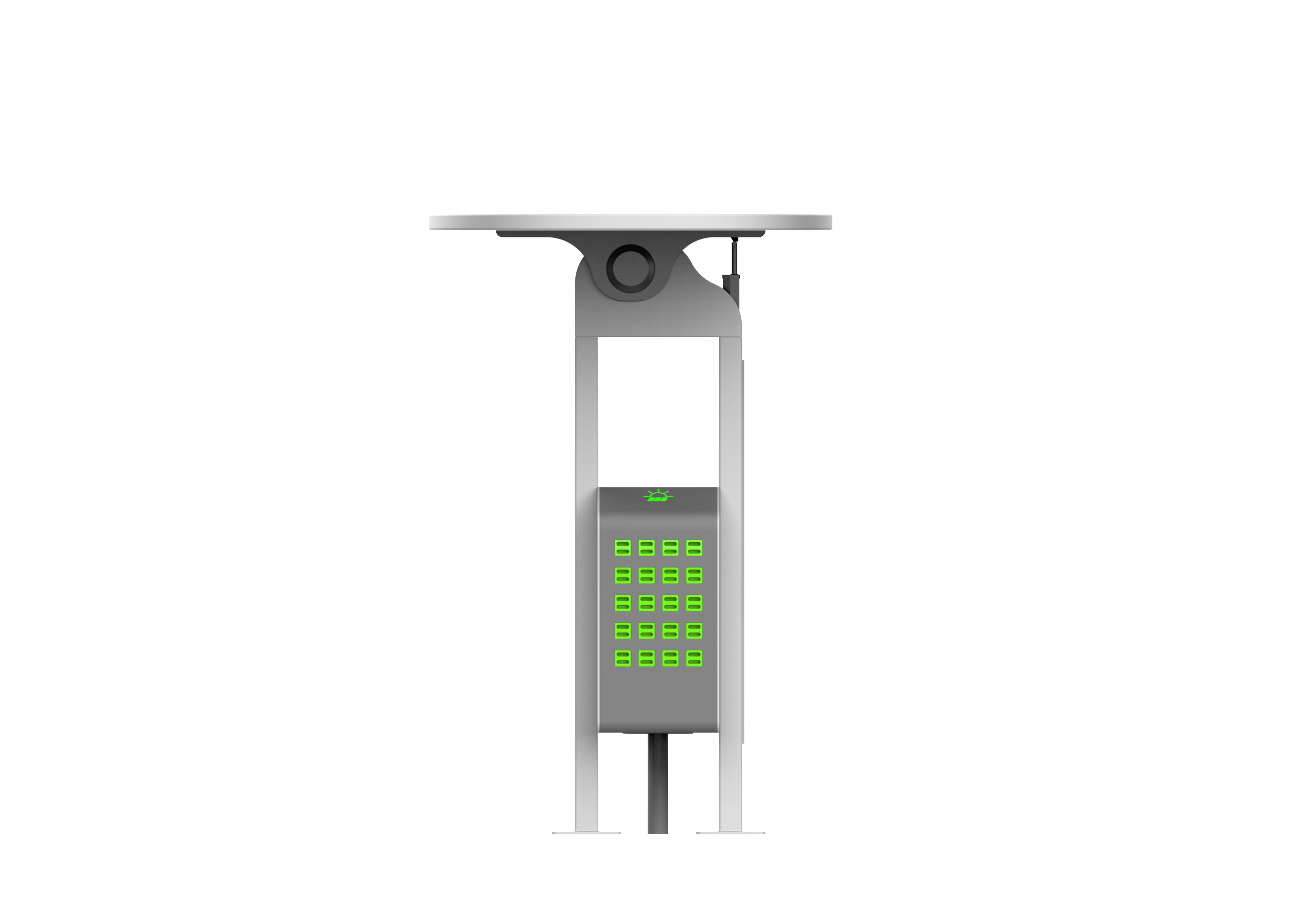 Secure solar charging