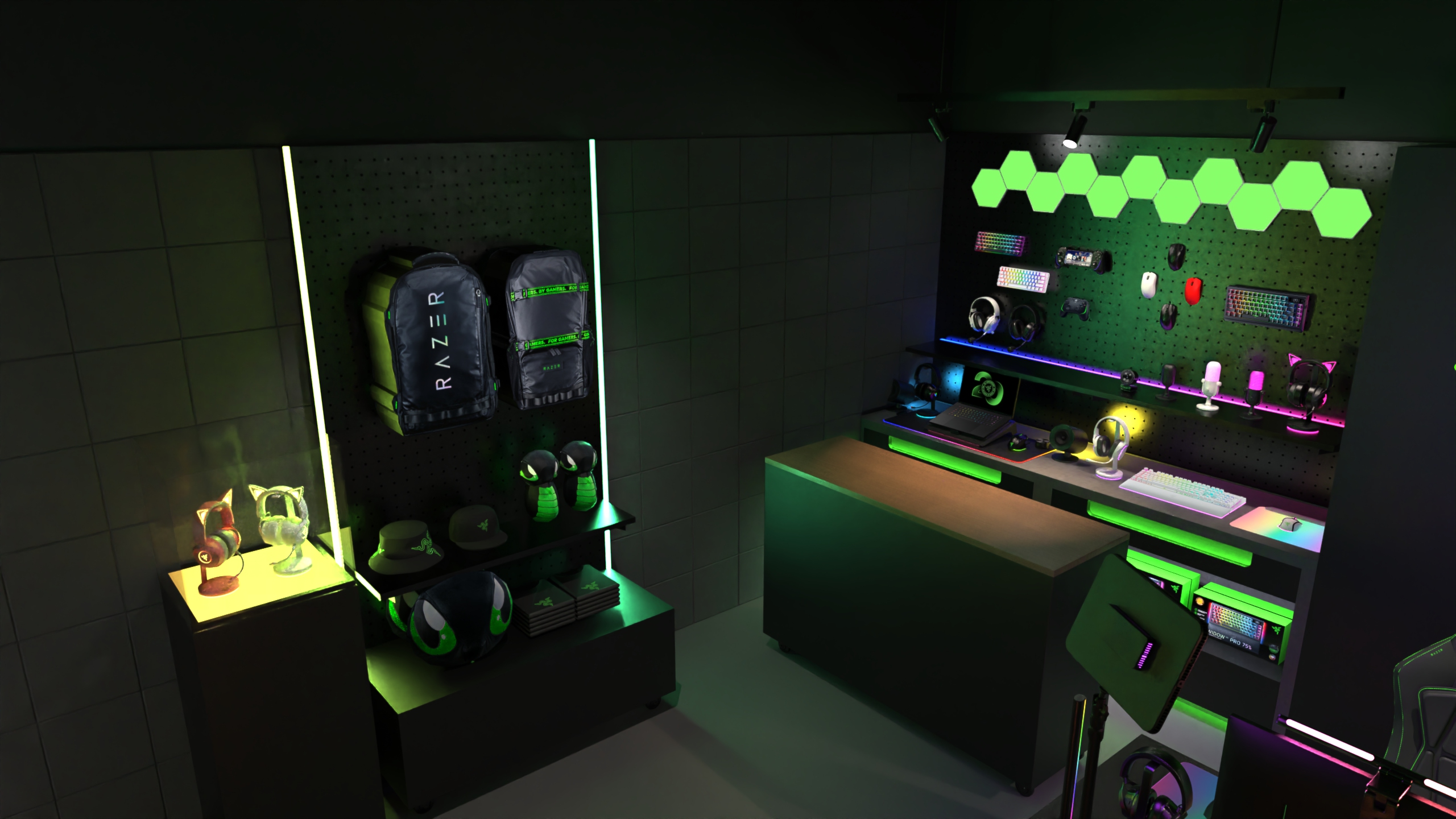 Razer Live @ SEA HQ render