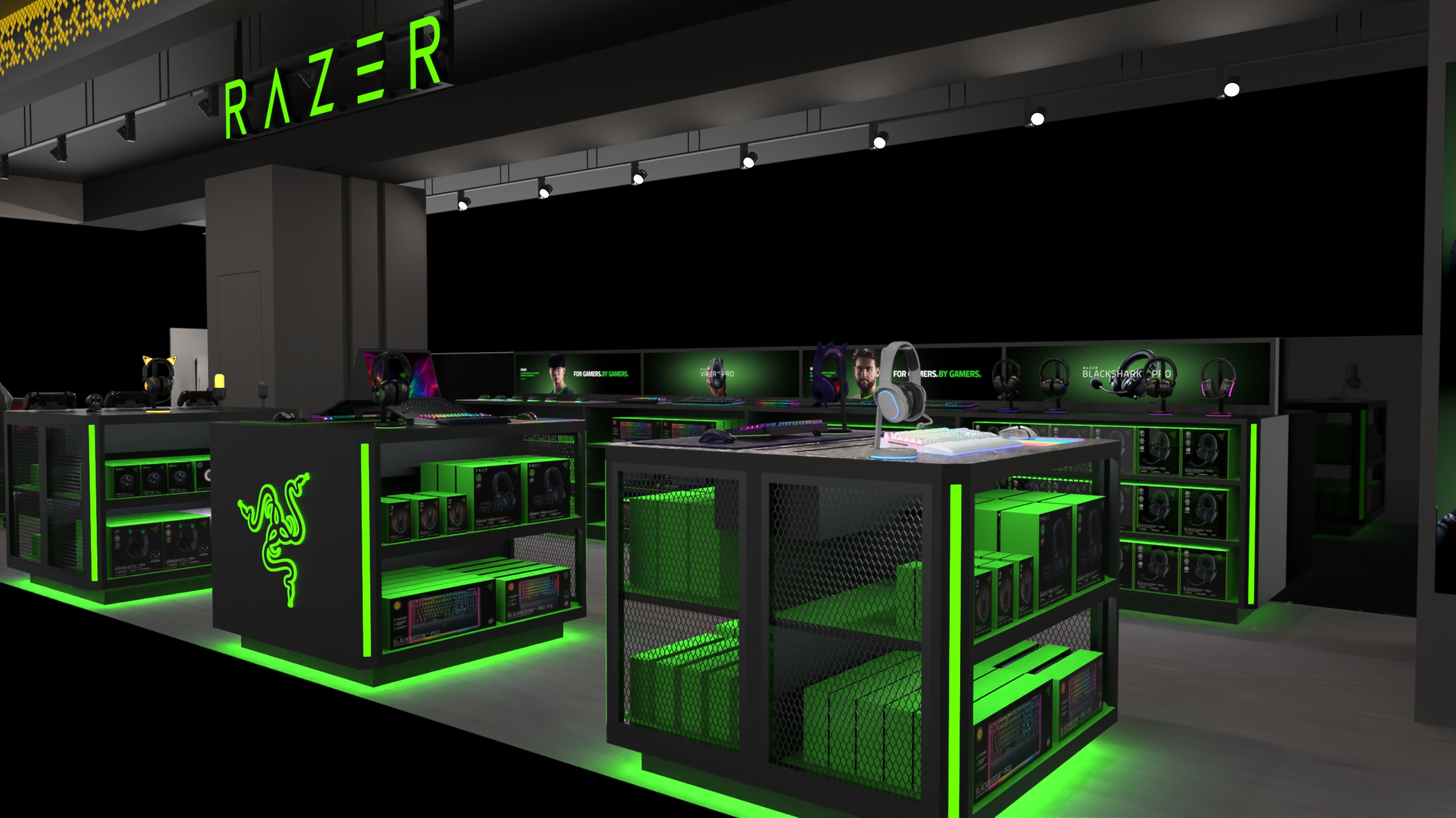 RazerStore Hefei render