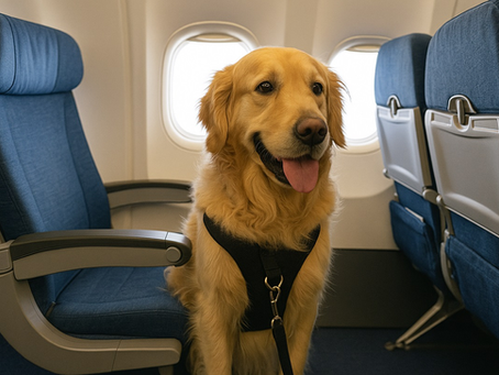 Instituto aciona STF por omissão da ANAC sobre transporte aéreo de cães de apoio