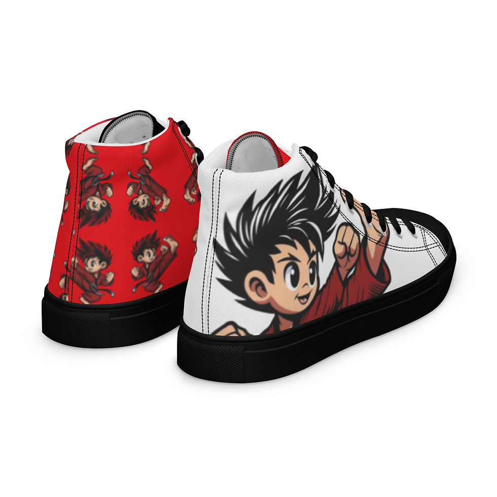 Thumbnail: Unisex’s MASA® Captain Ki Ahp High Top Shoes