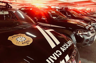 Polícia Civil gaúcha recebe reforço de 16 novas viaturas