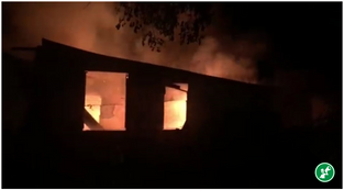 INCÊNDIO DESTRÓI CASA NA BOM RETIRO