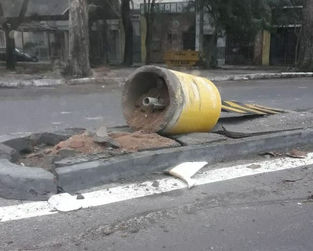Identificado motorista que colidiu contra recuo da Saldanha