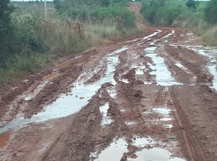 A pior estrada do mundo fica no Barro Vermelho